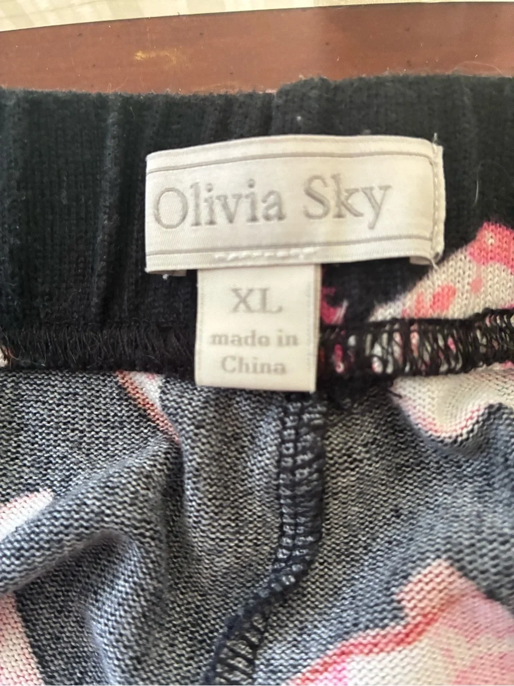 Olivia Sky Black Cowboy Boot Print Pajama Set - Picture 3 of 5